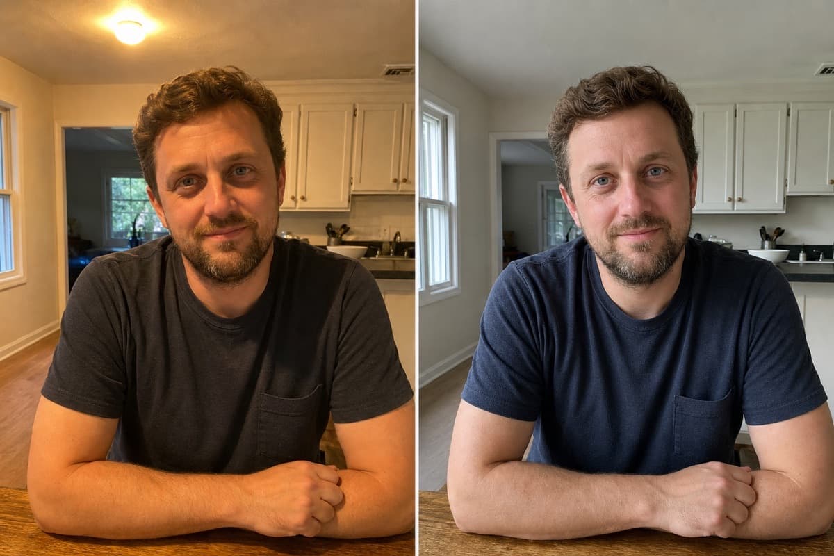 Mixed light compared with Window light for find clean, flattering light